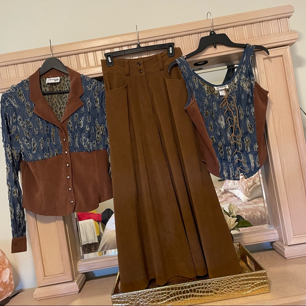 😍 Vintage 3 Piece Western Set